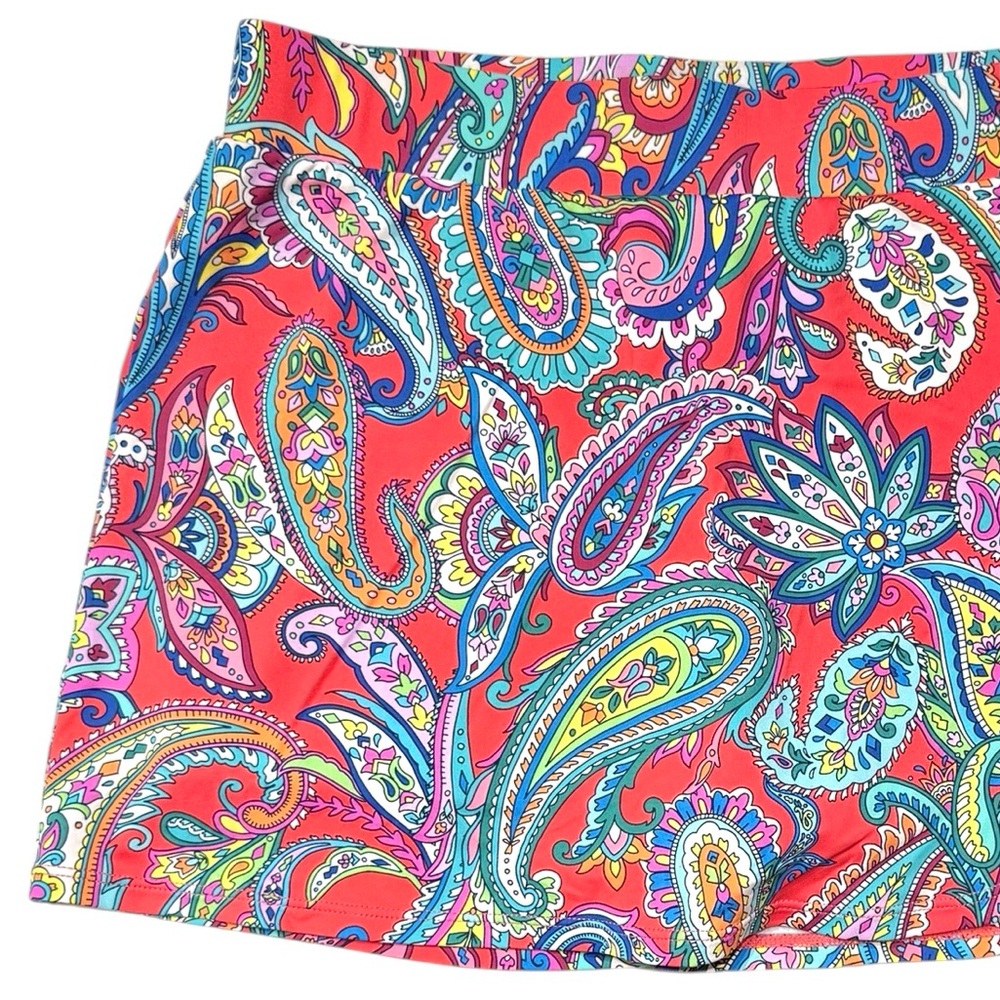 Tommy Bahama Paisley Keys Skort - Picture 6 of 14